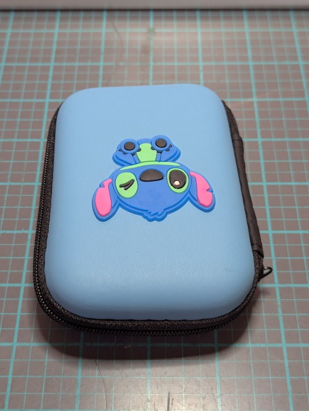 Disney Stitch Iphone 5w Charger Cable Protector Case W Disney Cord Holder Clips gallery