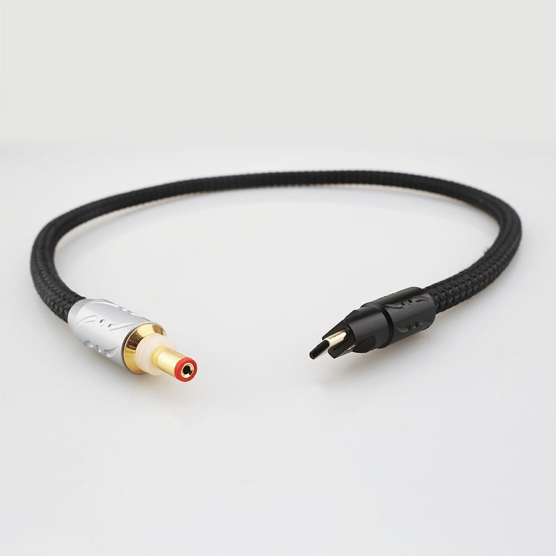 USB 3.1 Type C USB-C to DC 5.5 x 2.1mm 2.5mm Power Jack Extension Charge Cable gallery