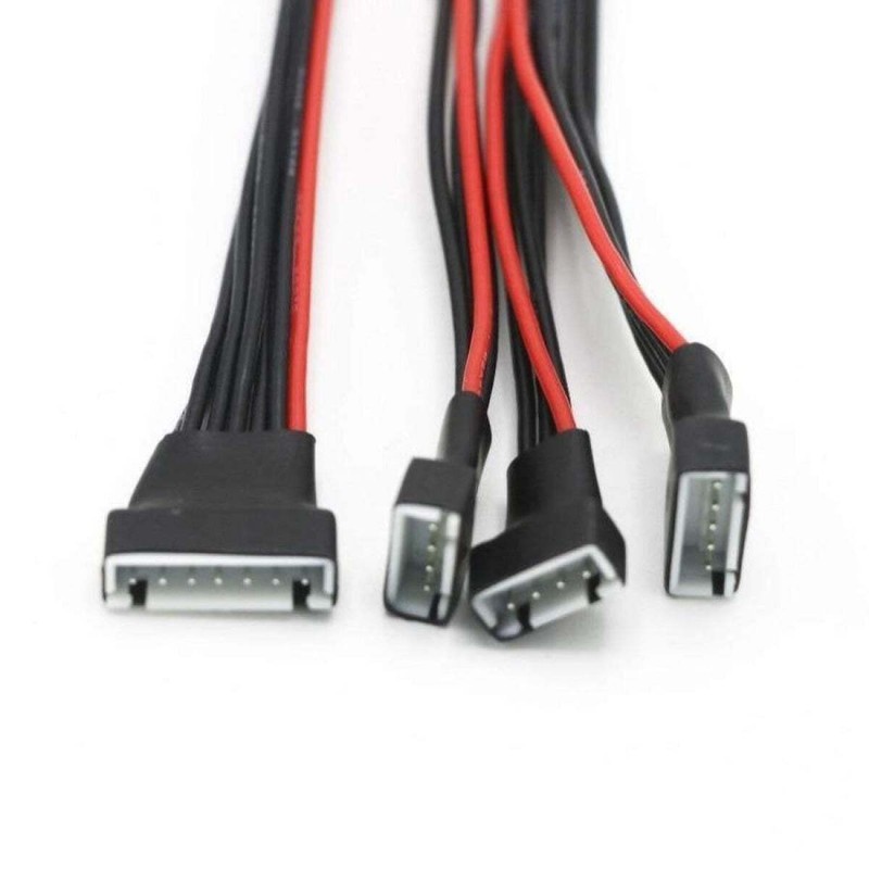 2/10pcs Connector-XH 2S 3S 4S 6S 10-20cm 22AWG Balance Wire Cable Lead gallery