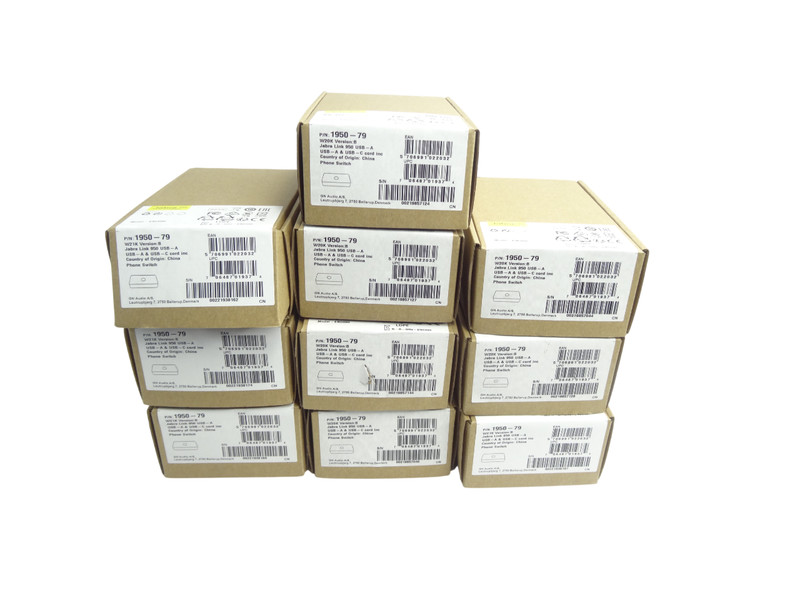 Lot 10 of Jabra Link 950 USB-A Headset Hub Phone Switch ENC090 # 1950-79