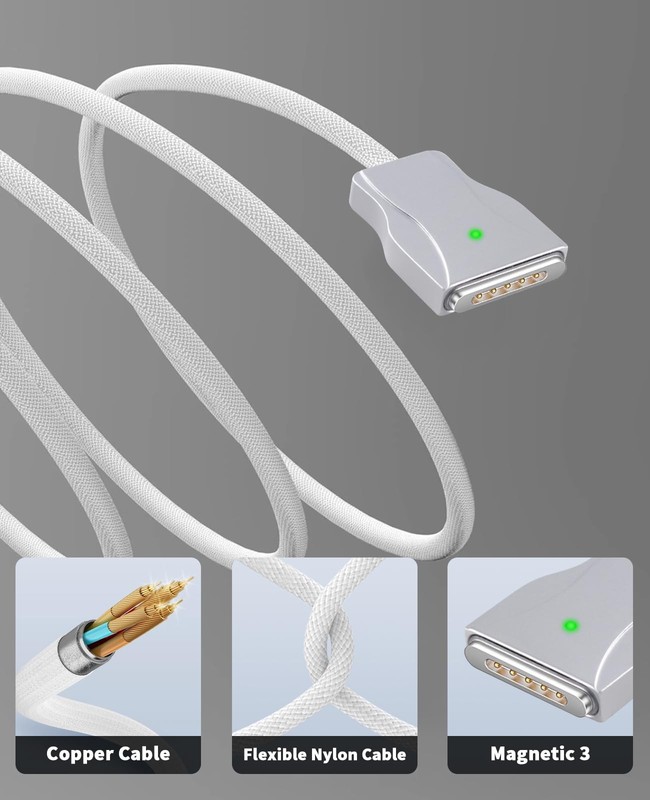 USB to Laptop Charging Cable 6.6ft, 140W USB Cable for Magnetic Gen3 Connecti... gallery