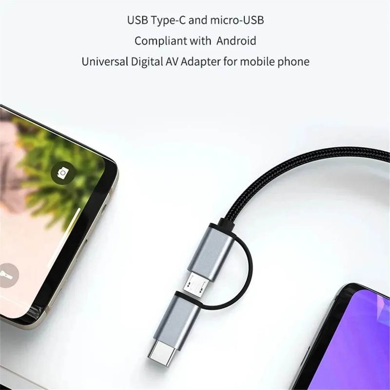 LD39 Wire HD Streaming Display TV Stick Dongle Micro USB Type C to HDMI Compatib gallery