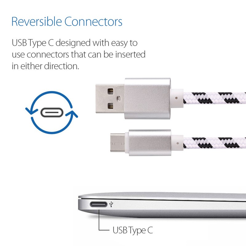 2X 3FT USB Type C Fast Charging Cable For Samsung Galaxy S8 S9 S10 Plus Note 8 9 gallery