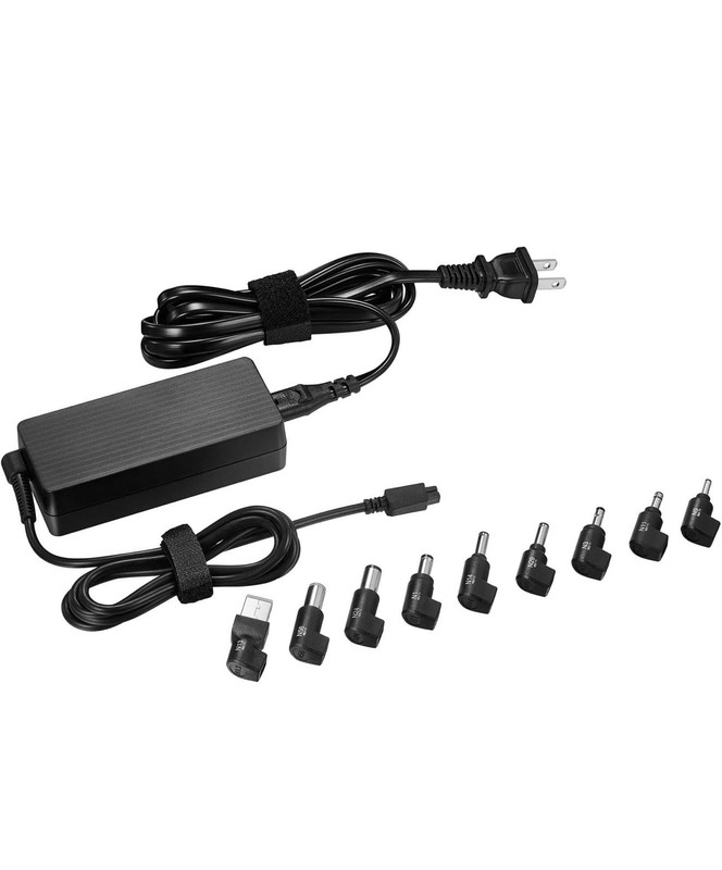 Insignia Adaptador universal de repuesto para cargador portátil de 65 W, 10 Pies