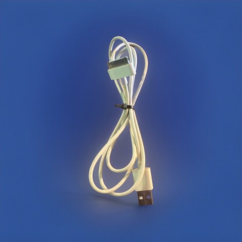 iPhone 4 4S iPod 1 2 3 4 Generation iPad 2nd 3rd Cable Charger 6 Ft. USB