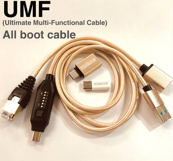 UMF cable (Ultimate Multi-Functional Cable) All boot cable with 6 Switch Button！