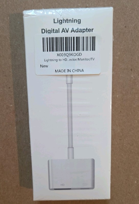 Lightning Digital AV Adapter Compatible with Apple Devices