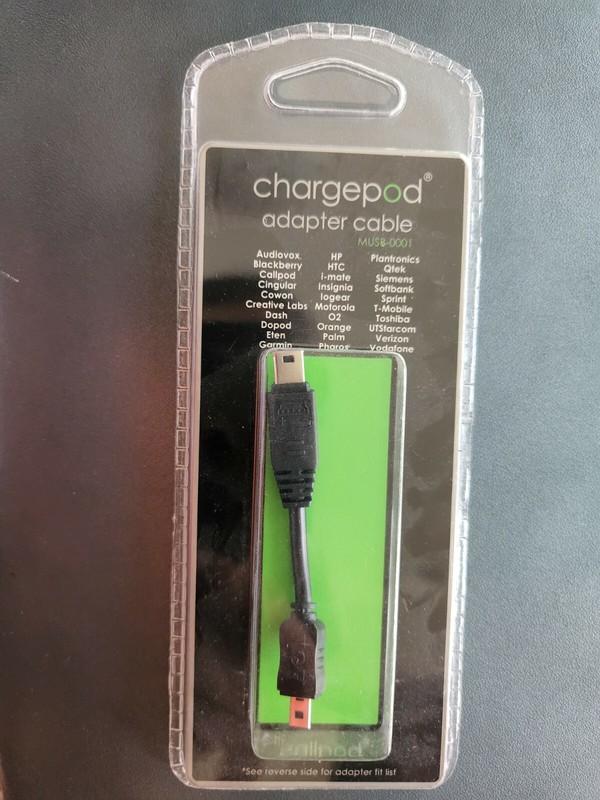 CHARGEPOD ADAPTER CABLE MUSB-0001 FOR MOTOROLA/BLACKBERRY