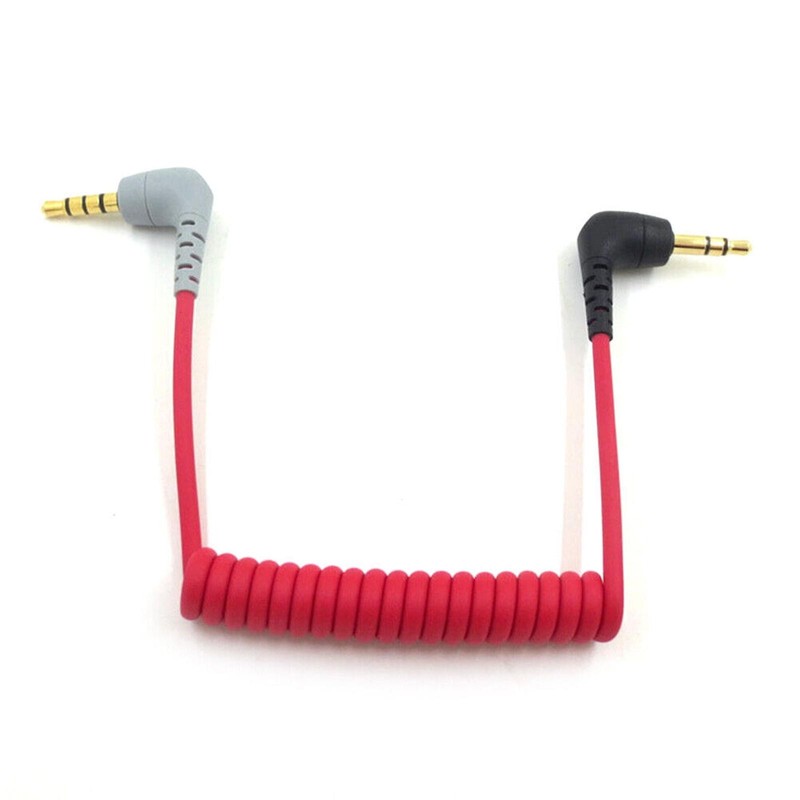 3.5mm Microphone TRS to TRRS Cable Cord for RODE Videomic Pro+/VideoMic GO C gallery