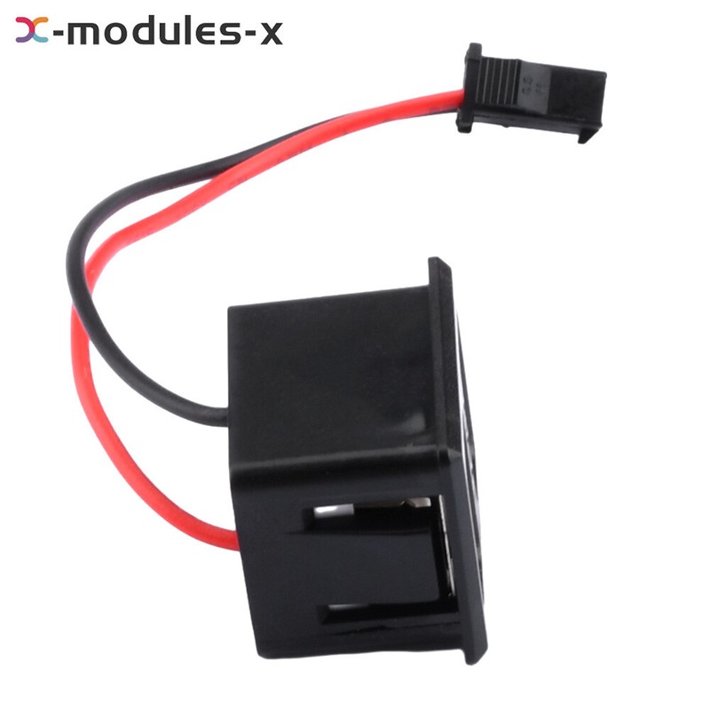 Dual USB Female Base Type-C Charging Socket Power Socket with Cable Connector U gallery
