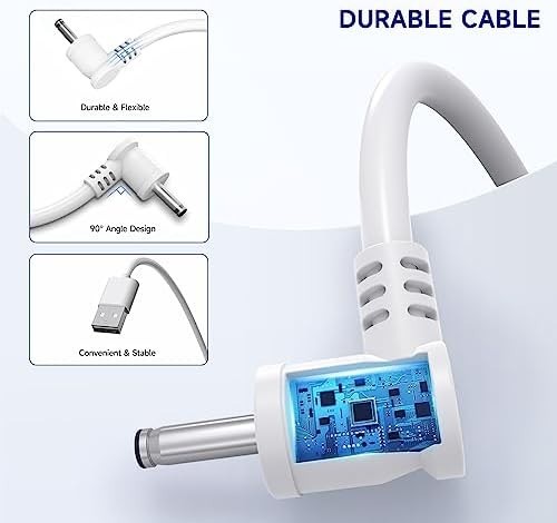 2 Pack 16Ft/5M Charge Cable for Ring Stick up Cam Battery/Plug-In 3Rd Gen/2Nd Ge gallery