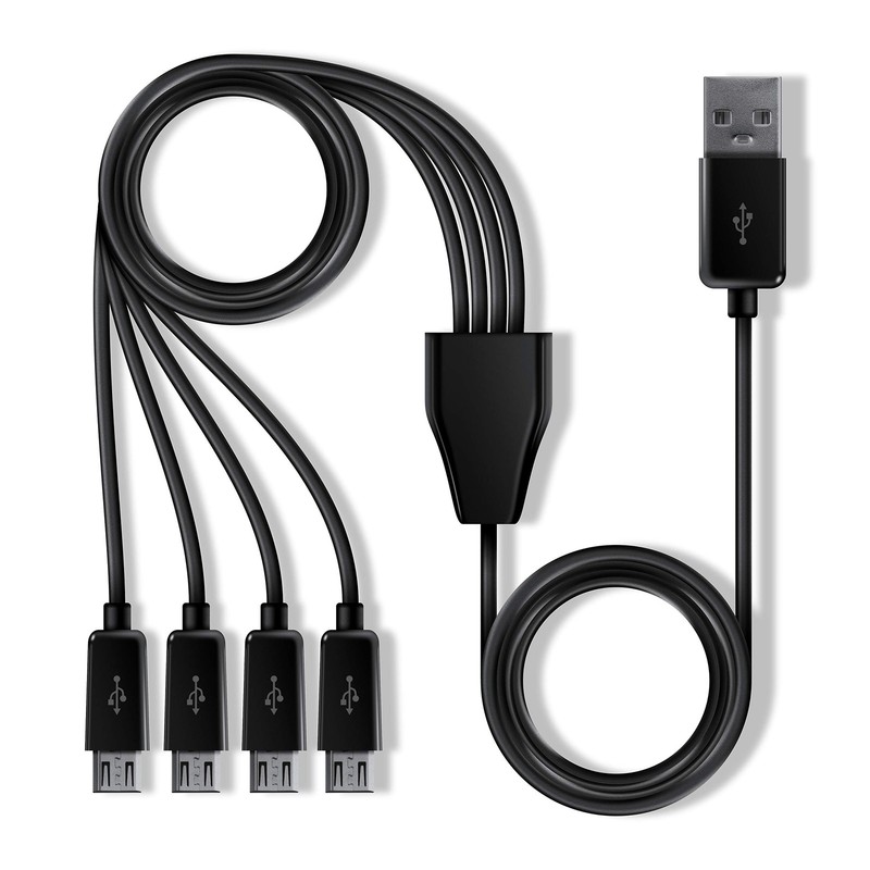 Multi-Cable – USB Splitter Cable for Micro Player Mini Arcade Cabinets – 1 US…