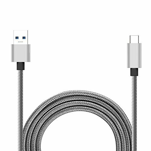 USB Type C Cable, ZEFR Tough Braided Nylon USB C to USB 3.0 Cable (3ft) for gallery