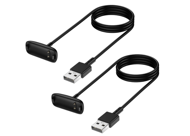 2 Pack Charger Cable for Fitbit Inspire 3 3.3FT USB Charging Cord