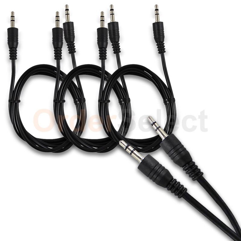 3X 3.5mm AUX AUXILIARY CORD to Stereo Audio Cable for Samsung Galaxy S8 S8+ Plus