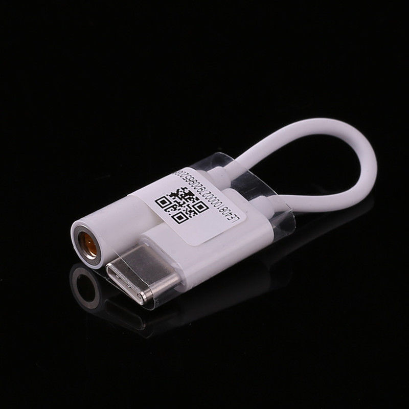 Earphone 3.5mm conversion Type C USB plug adapter for MOTO Z Force Letv Le 2