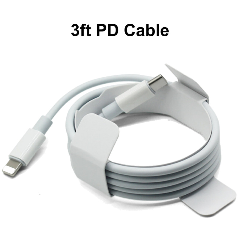 Dual Type C Fast 40W Car Charger Adapter & Cable For iPhone 14 13 12 11 Pro Max