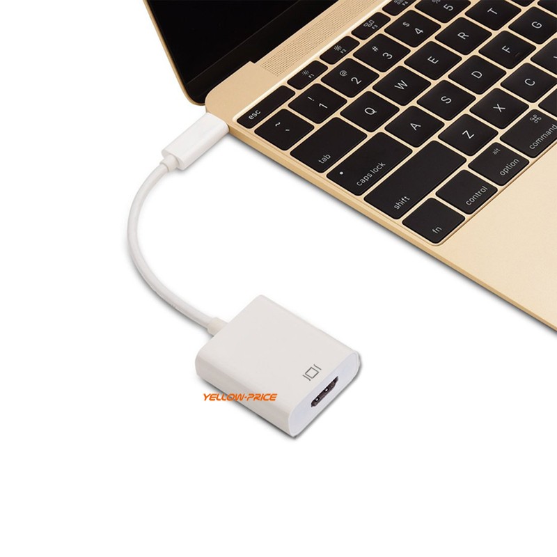 USB Type-C to HDMI Cable [Thunderbolt 3 Compatible] for MacBook, Surface Book 2 gallery