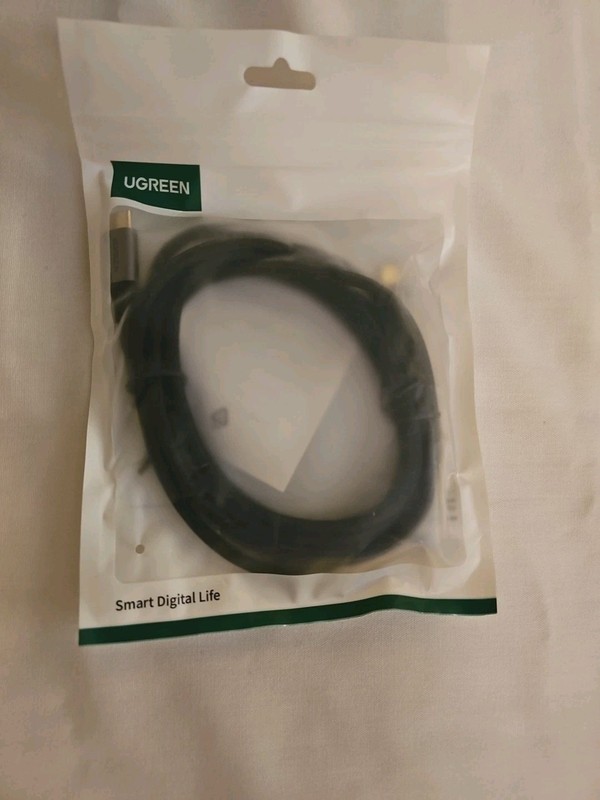 UGREEN USB-C to USB-C 100W Charger Cable for iPhone/Samsung 6.6ft Black (New)