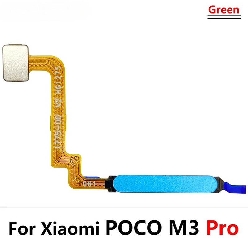 Power Fingerprint Sensor Touch Button Flex Cable For Xiaomi Poco M3 M3 Pro F3 X3 gallery