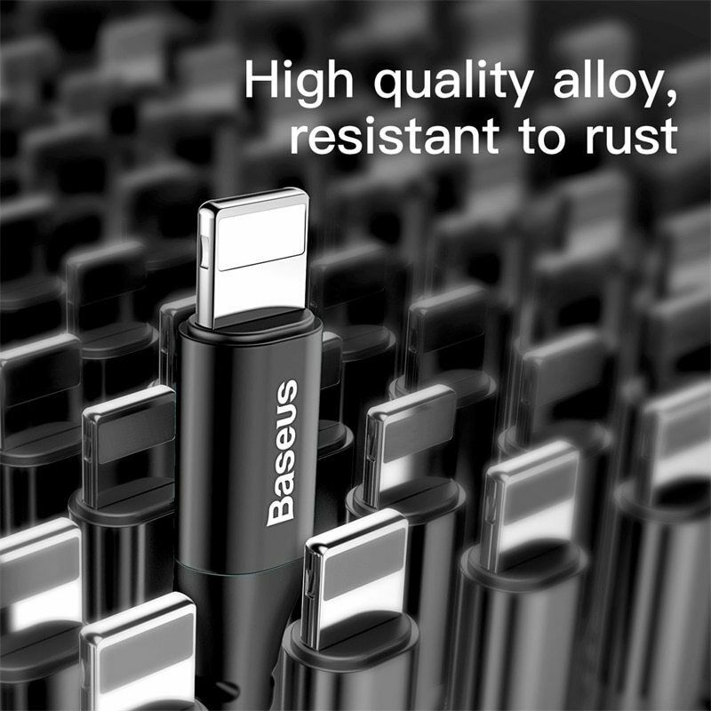 Baseus Coiled Elastic PD20W Data Charging Cable For iPhone 13 12 11 Pro Xs X 8 7 gallery
