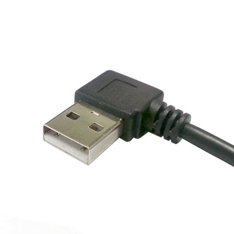 480Mbps USB Left Angled 90 D A type male to Female extension cable 10cm gallery