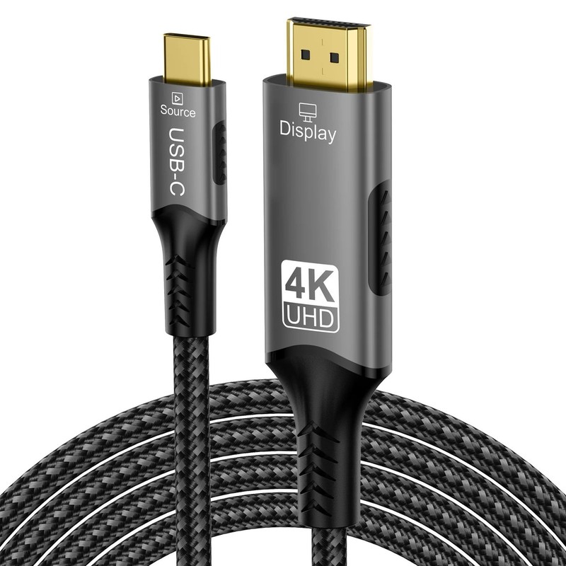 8K USB C to HDMI 2.1 Cable Adapter 8K60Hz Type C to HDMI Cable for Thunderbolt gallery