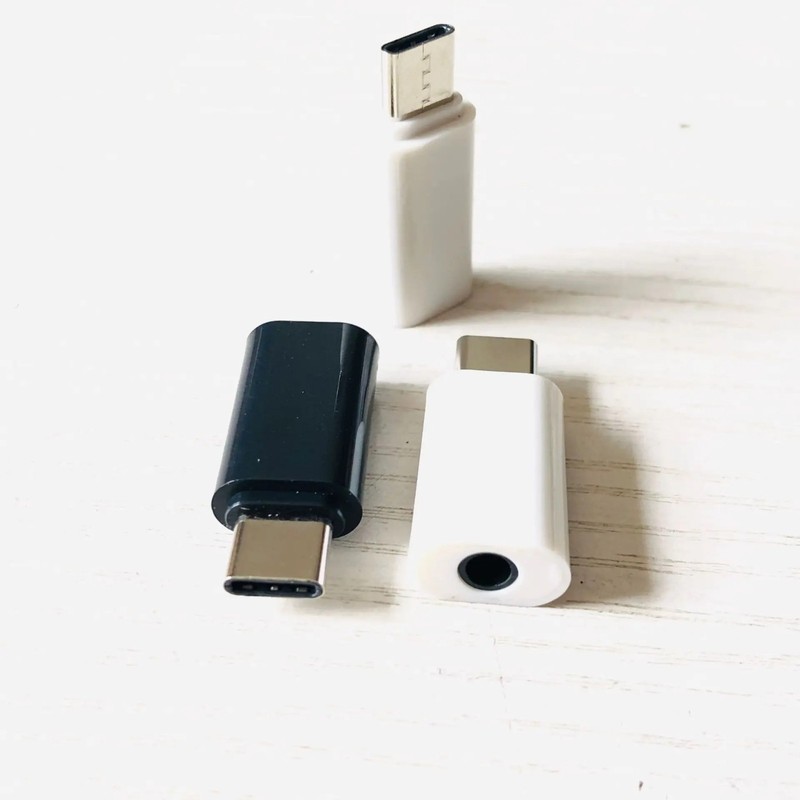 USB-C Type C Adapter Port to 3.5MM Aux Audio Jack Earphone Headphone Car Lot us gallery