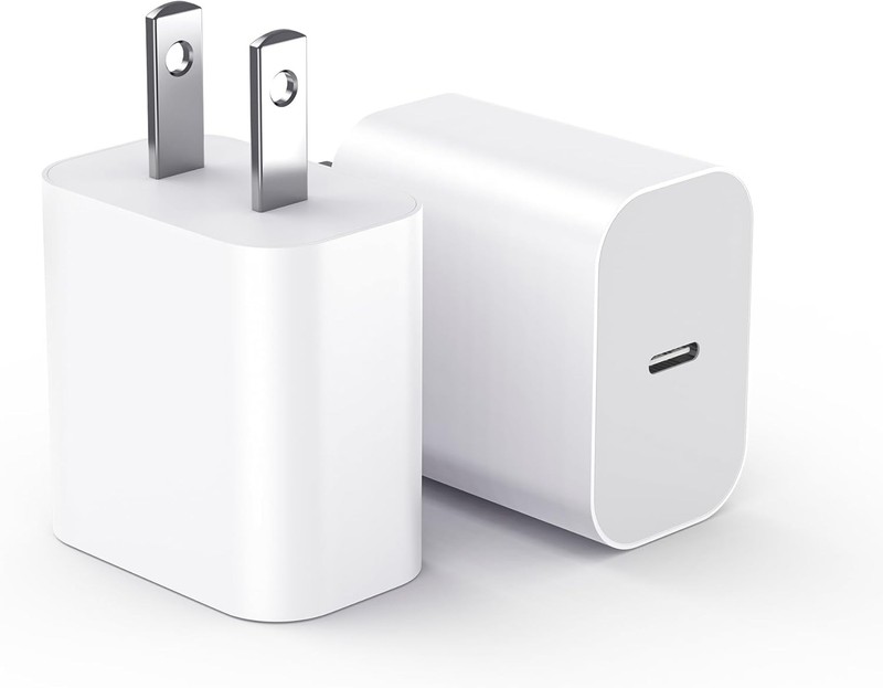 For iPhone Air 17 16 15 Samsung Fast Charger 20W Type C USB-C Adapter PD Cable