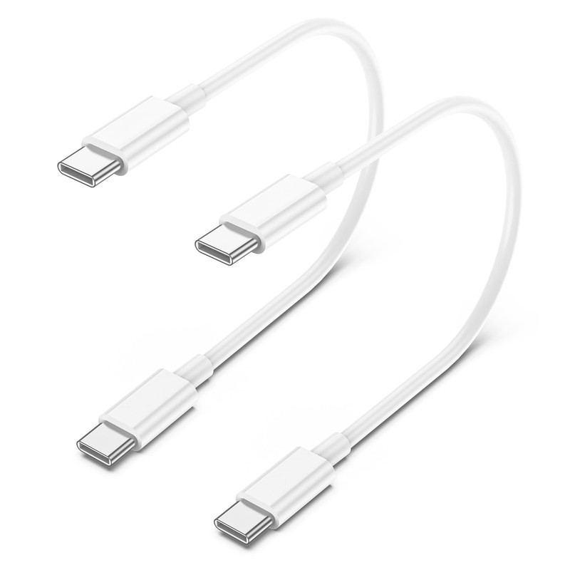 2Pack for Apple USB C to USB C Charging Cable 1ft 60W,Short Type C to Type C …