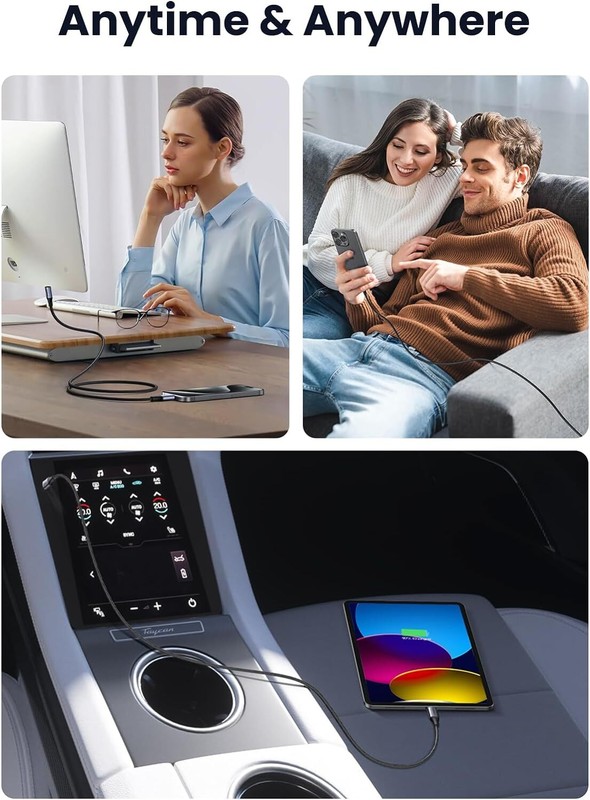UGREEN 240W USB C to USB C Cable, Fast Charging USB C Cable gallery