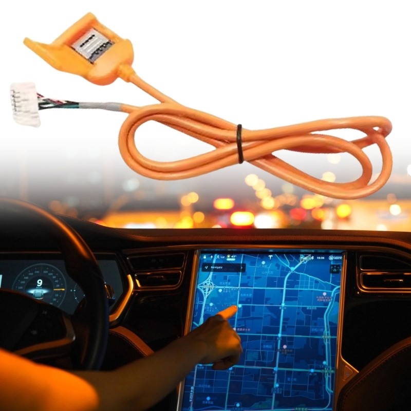 Large Screen Navigation Cable with Card Slot High Speed Internet for Androids gallery