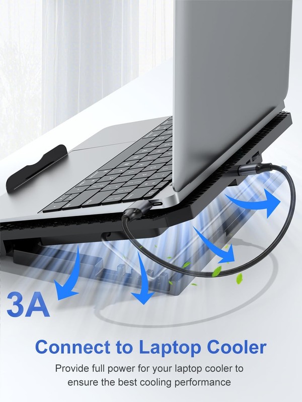 USB A To USB A Cable Male To Male 3.0 Short 6 Inch Double Sided Cord Set 2 PCS gallery