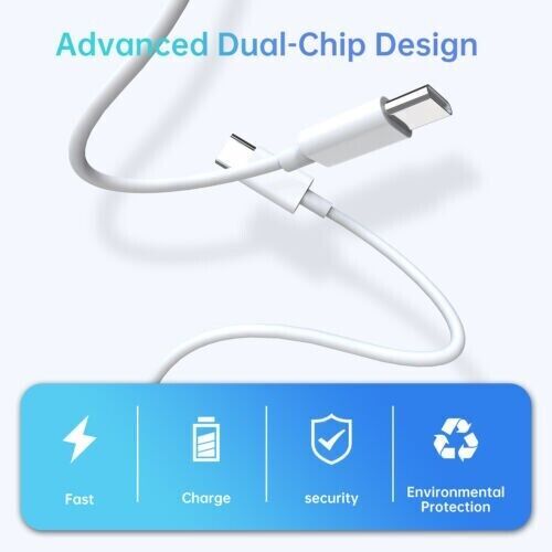 5A 100W Type USB-C to USB-C Fast Charge Cable For Samsung Galaxy A02s A03 A03s gallery