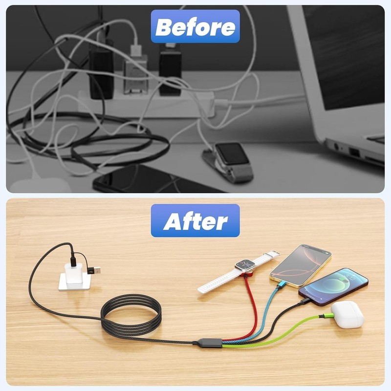 Travel Essentials 2026: 4-in-2 Charging Cable Bundle gallery