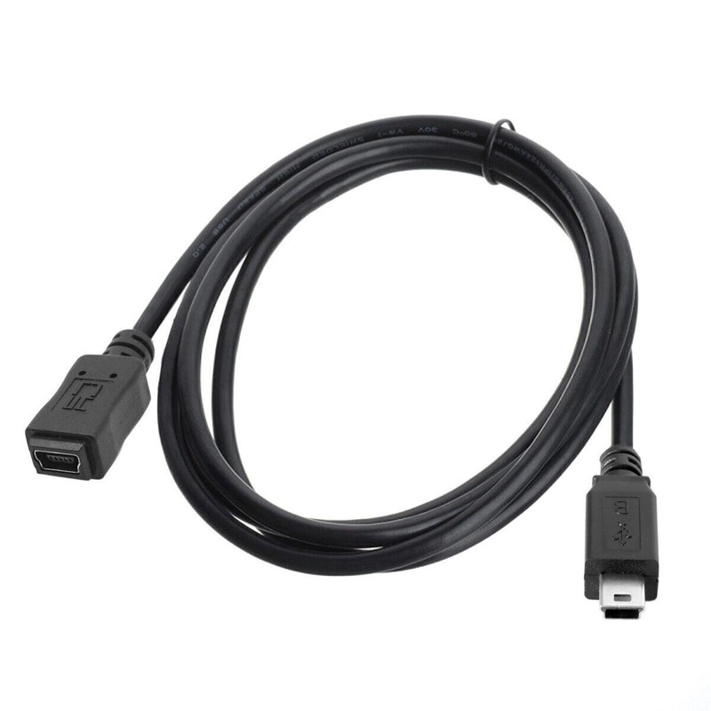 EBH 1.5m USB 2.0 Hi Speed Mini USB 5Pin Male to Female Extension Adapter cable