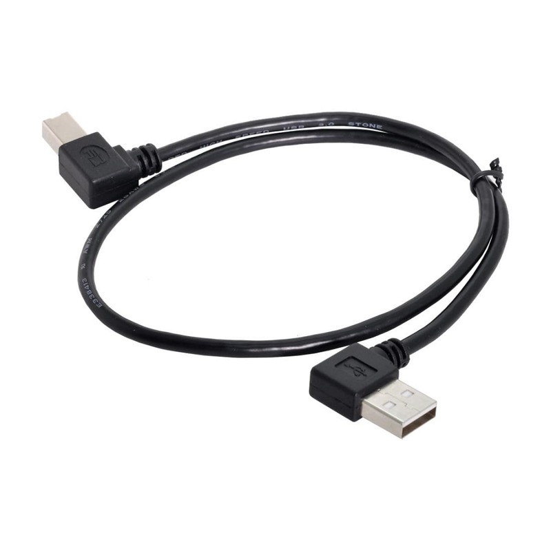 Printer Scanner Cable USB 2.0 to USB B Printer Scanner Cable 90 Degree Angled... gallery