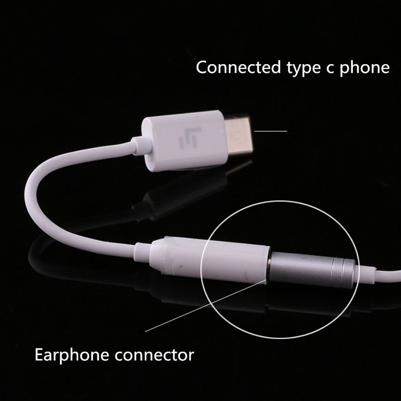 Earphone 3.5mm conversion Type C USB plug adapter for MOTO Z Force Letv Le 2 gallery