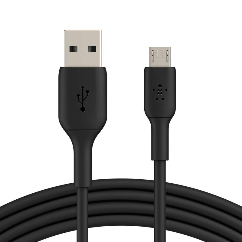 Belkin Micro-USB/USB Data Transfer Cable (CAB005BT1MBK) 3′ ft BLACK NEW SEALED