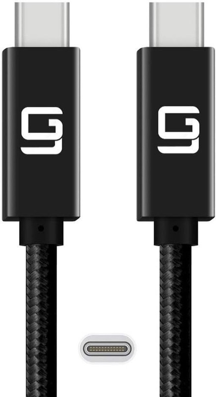 Compact 1.6ft USB-C Cable, 40Gbps SuperSpeed with Fast Charging Capabilities gallery