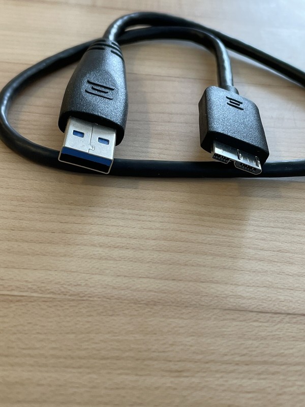 Micro USB 3.0 Cable High Speed Data SYNC For HDD External Hard Drive 0.5m