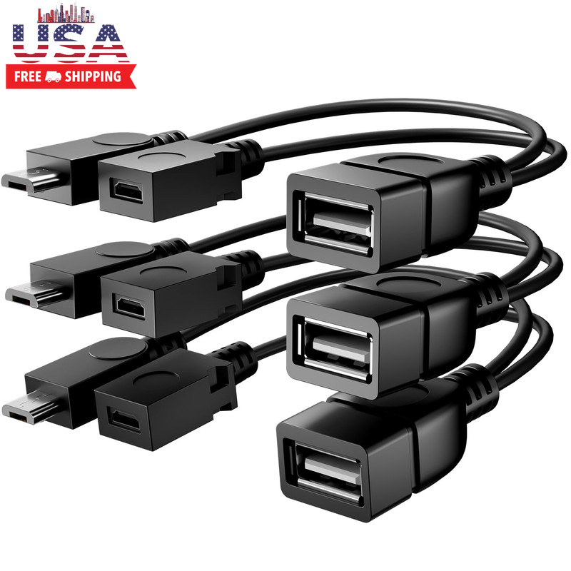 OTG Cable for Fire Stick, Micro OTG Cable for Samsung Galaxy, Amazon Fire TV, Co