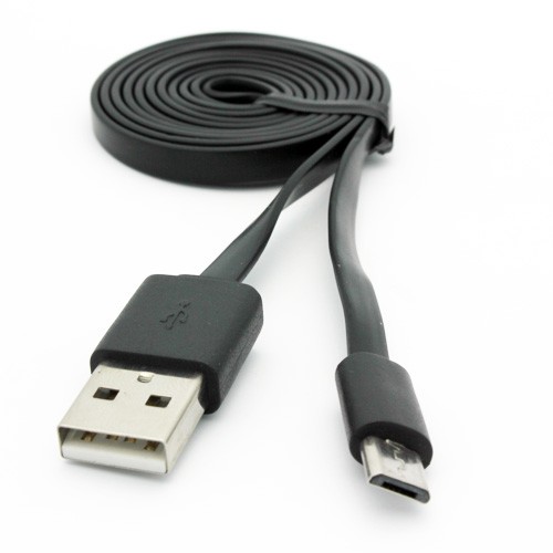 6ft USB Cable MicroUSB Charger Cord Power Wire Sync Flat for Cell Phones gallery