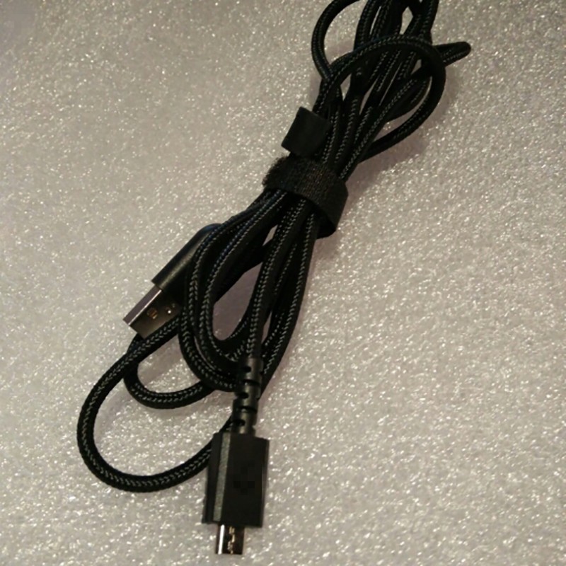 Nylon Braided Cable USB To Micro-USB for Logitech G533 G633 G933 Gaming Headset