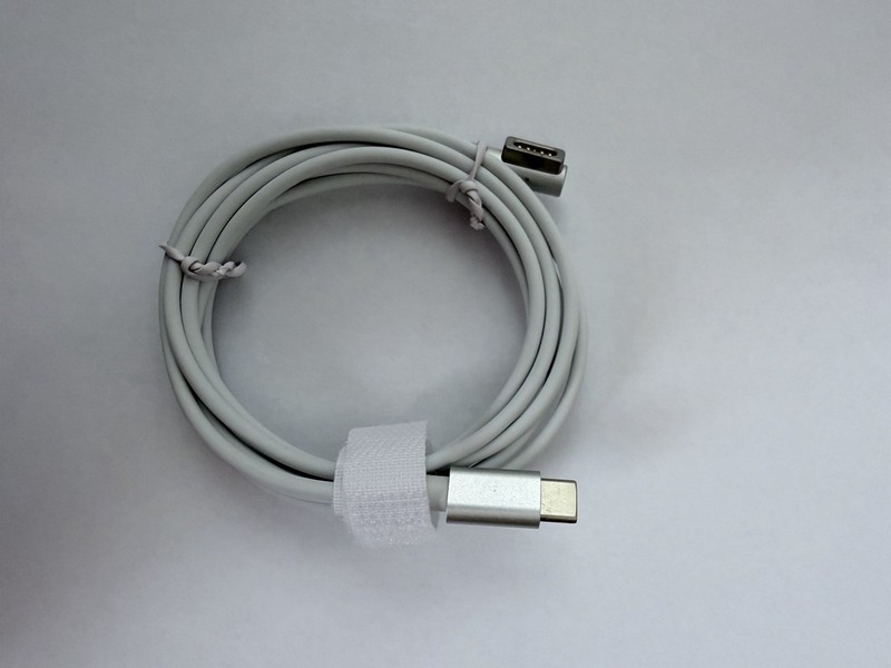 USB-C to MagSafe 2 Charging Cable (T-Tip) PD 100W Compatible for MacBook gallery