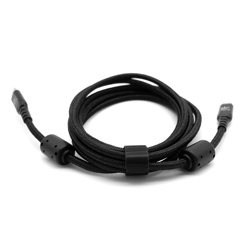 2M Shielded USB-C to USB-C Cable with Ferrites gallery