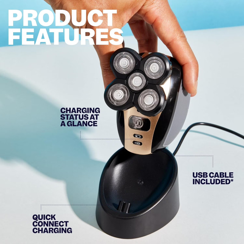 Freebird FlexSeries Charging Dock Replacement Shaver Stand Base with USB Cable gallery