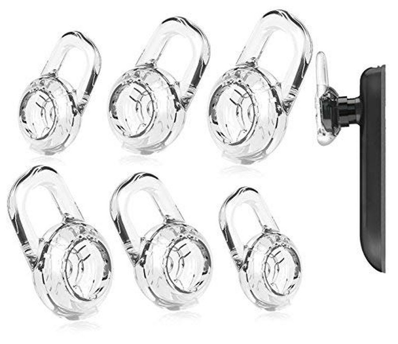 6 Pair Clear Eargels Small Medium Large Eargels for PLANTRONICS Discovery 925…