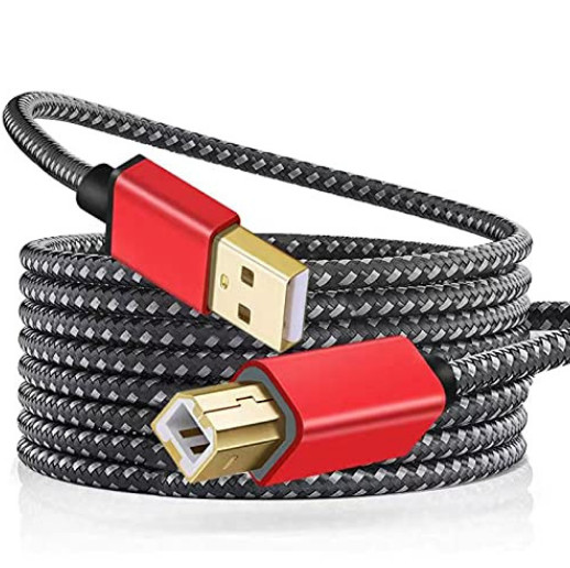 2m USB2.0 To Type-B Square Interface Extension Cables Printer Connection Cables