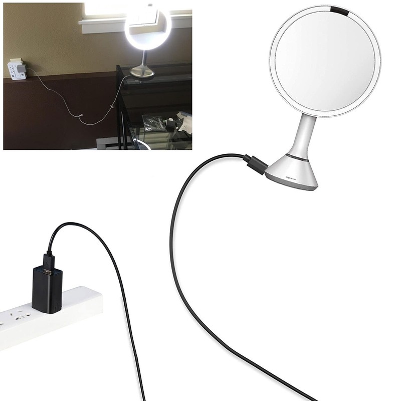 Replacement Micro USB Charging Cable Cord for Simple Human Mirror Compatible ... gallery